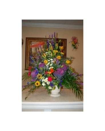 Country Beauty Funeral Arrangement