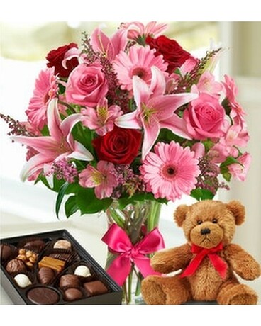 Valentine Surprise by Agnew Florist
