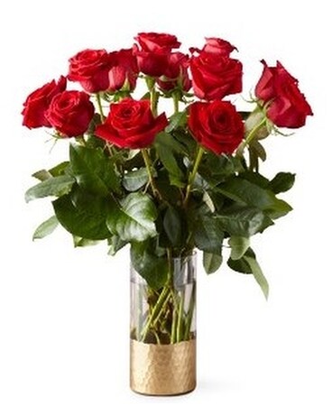 Classic Love Rose Bouquet by Agnew Florist Flower Arrangement