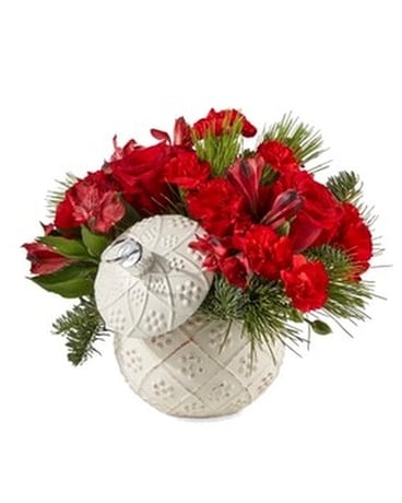 Bauble Bloom Bouquet by Agnew Florist Flower Arrangement