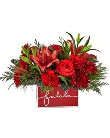 Yuletide Carol Bouquet by Agnew Florist Flower Arrangement