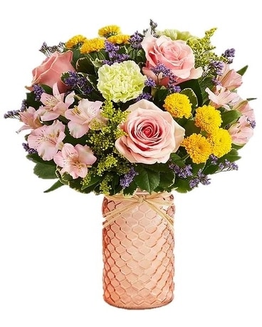 Pastel Posy Bouquet by Agnew Florist Flower Arrangement