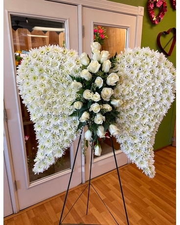 Angel Wings Flower Arrangement
