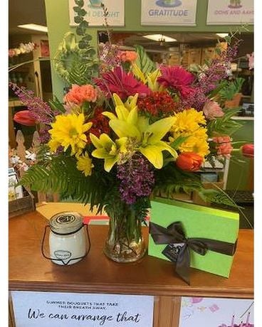 The Birthday Bundle Flower Arrangement