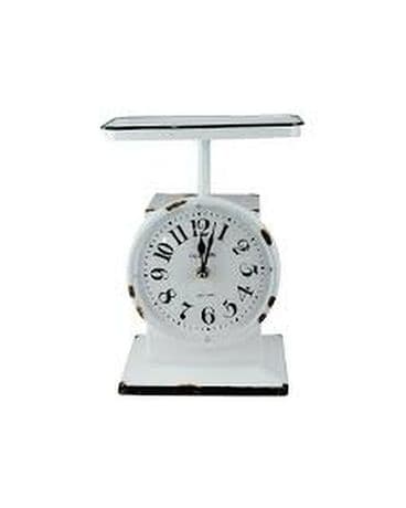 Clock Scale Flower Arrangement