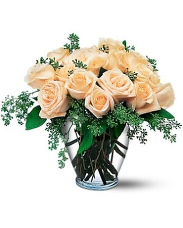 White Roses Flower Arrangement