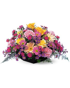 Garden Centerpiece Flower Arrangement