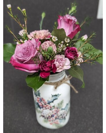 Lovely Lavender Flower Arrangement