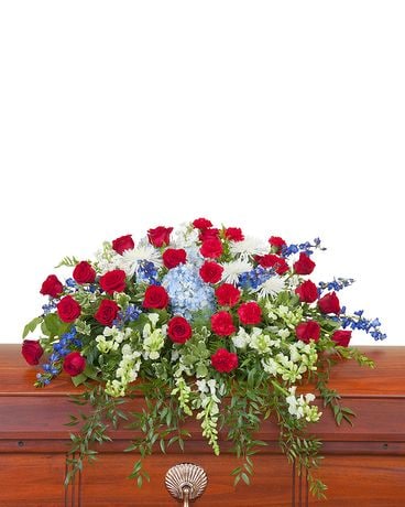 Honor Casket Spray Funeral Casket Spray Flowers