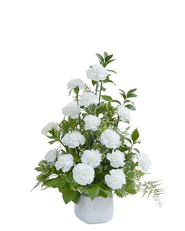 Simple Love Tribute Funeral Arrangement