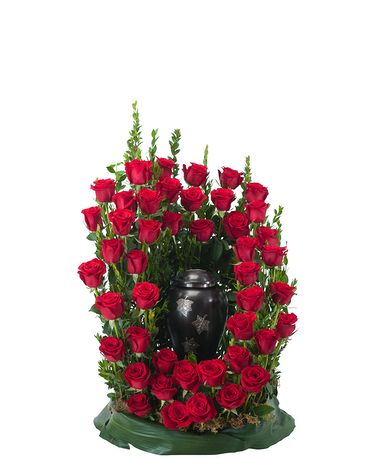 Royal Rose Surround Funeral Arrangement