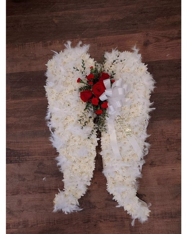 Custom Sympathy Design Flower Arrangement