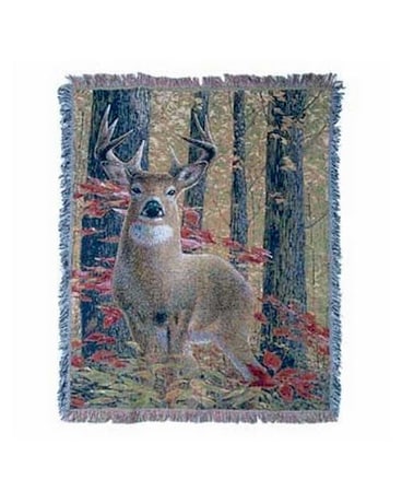 Sympathy Throw Deer In The Woods Gifts