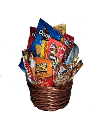 Snack Lovers Basket Gift Basket