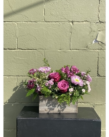 Purple Lady Flower Arrangement