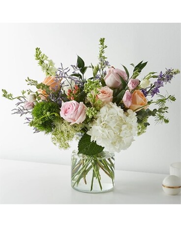 FTD's Fresh Picked Porcelain Flower Arrangement