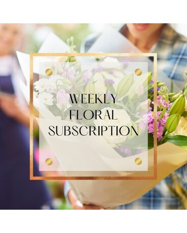 Weekly Floral Subscription Flower Arrangement