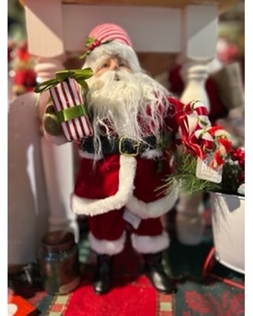 Santa Figure with Present Gifts