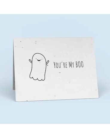 “You’re My Boo” Card Flower Arrangement