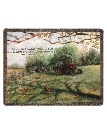 Pheasant Day Tapestry Blanket Throw Gifts