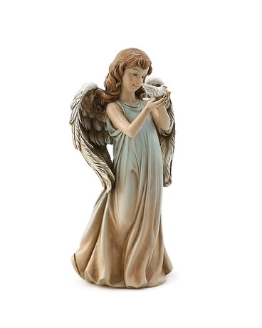 Angel Girl Holding a Dove Gifts