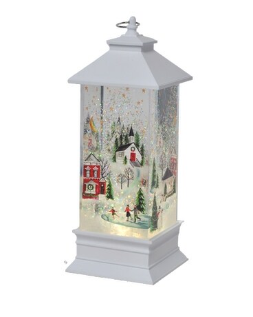 LED Village Scene Lantern Gifts