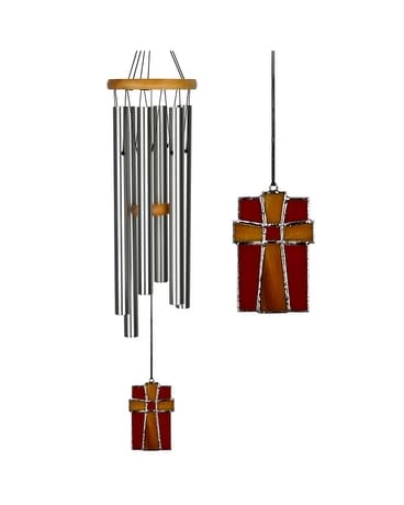 Stained Glass Cross Chime Gifts