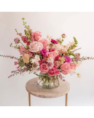Large Arrangements of pinks Flower Arrangement