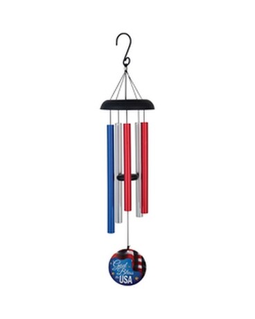 God Bless The USA Wind Chime Gifts