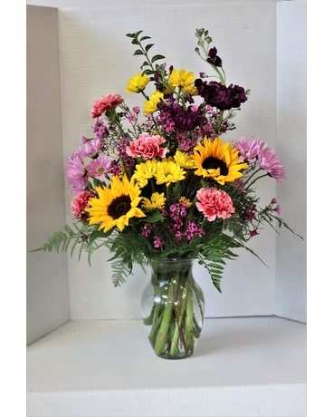 Wild and Wonderful Flower Arrangement