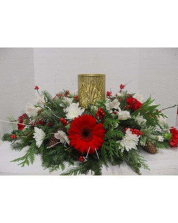 Holiday Twinkle Flower Arrangement