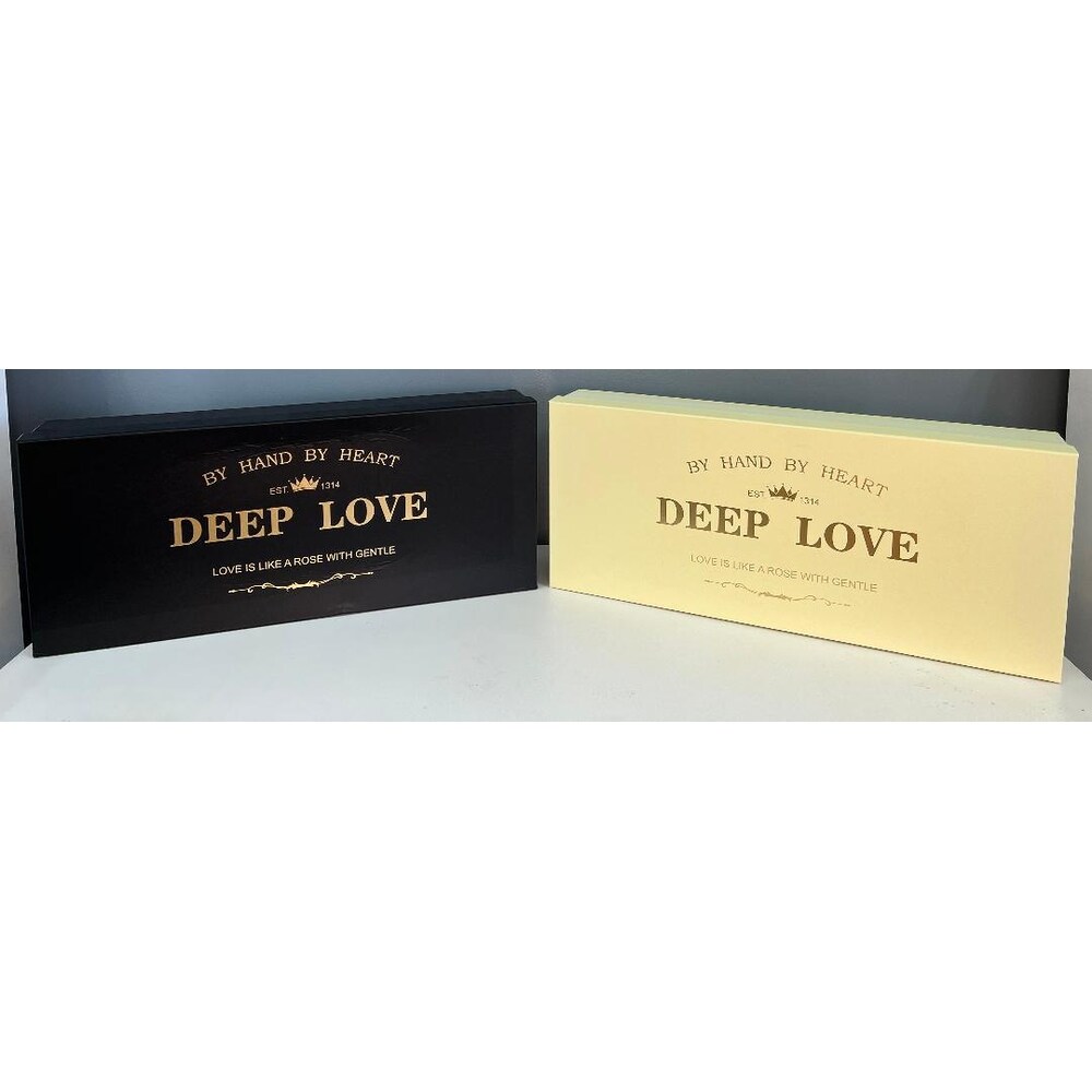 DEEP LOVE BOX WITH RED ROSES in Orlando FL - Harry's Famous Flowers