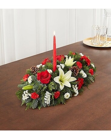 Traditional Centerpiece Flower Arrangement