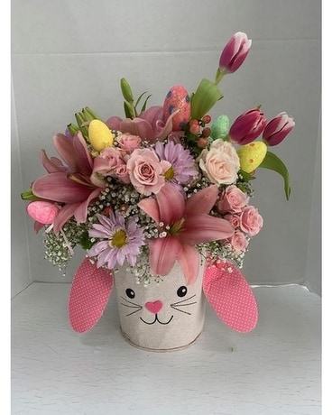EASTER BUNNY GIRL Flower Arrangement