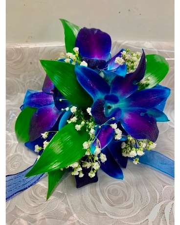 Wrist Corsage and Boutonnière Set Corsage