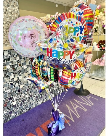 Balloon Bouquet Flower Arrangement