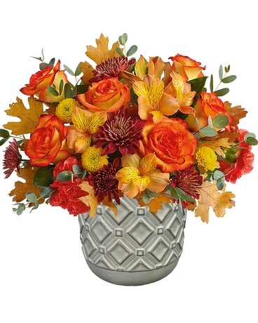 Colors of Autumn Flower Arrangement
