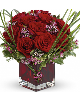 12 Roses W/Free Handwritten Card size,  inches height and  inches wide.