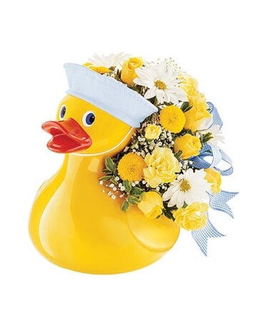 Teleflora's Just Ducky Bouquet Flower Arrangement