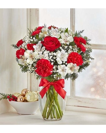 Fields of Europe Christmas Flower Arrangement