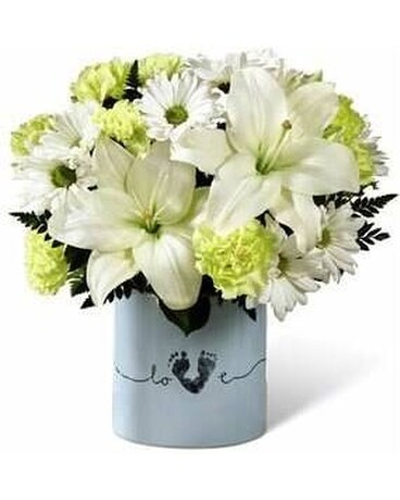 Sweet Dreams Bouquet - Blue Flower Arrangement