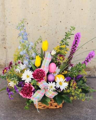 Hop Into Spring Flower Arrangement