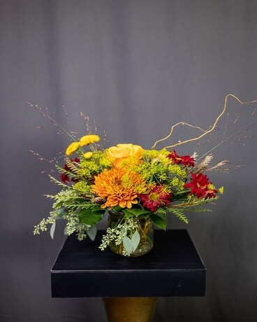 Forever Fall Flower Arrangement