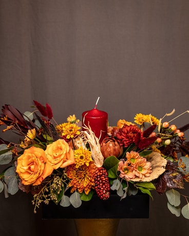 Cranberry Cottage Flower Arrangement
