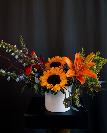 Rocky Mountain Sunset Flower Arrangement