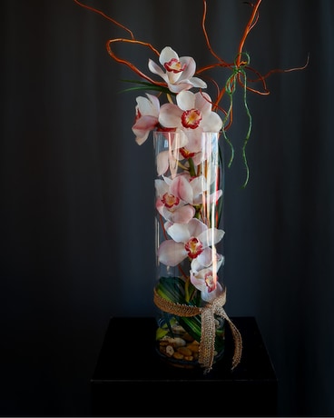 Orchid Terrarium Flower Arrangement