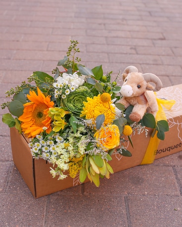 BouquetCrate CSU Ram Pride Flower Arrangement