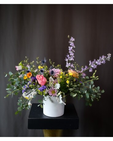Pastel Garden Flower Arrangement