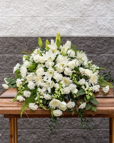 Casket Spray Funeral Arrangement