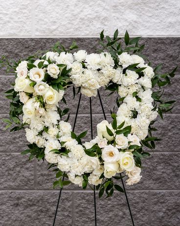 Standing Heather Funeral Arrangement
